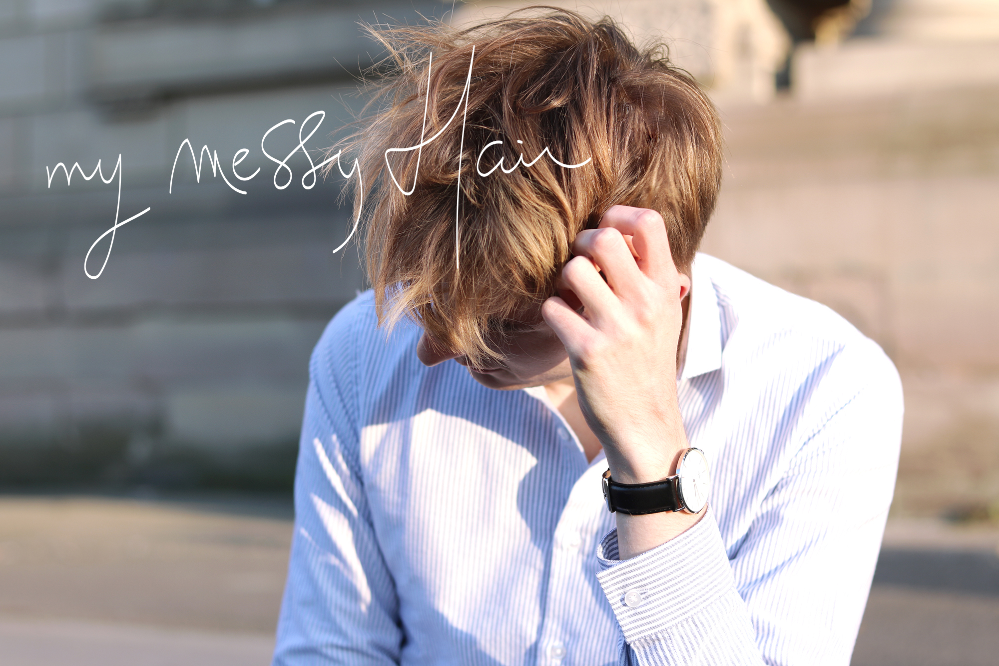 My messy hair - Cheveux en bataille - Maurice Style - Blog mode homme