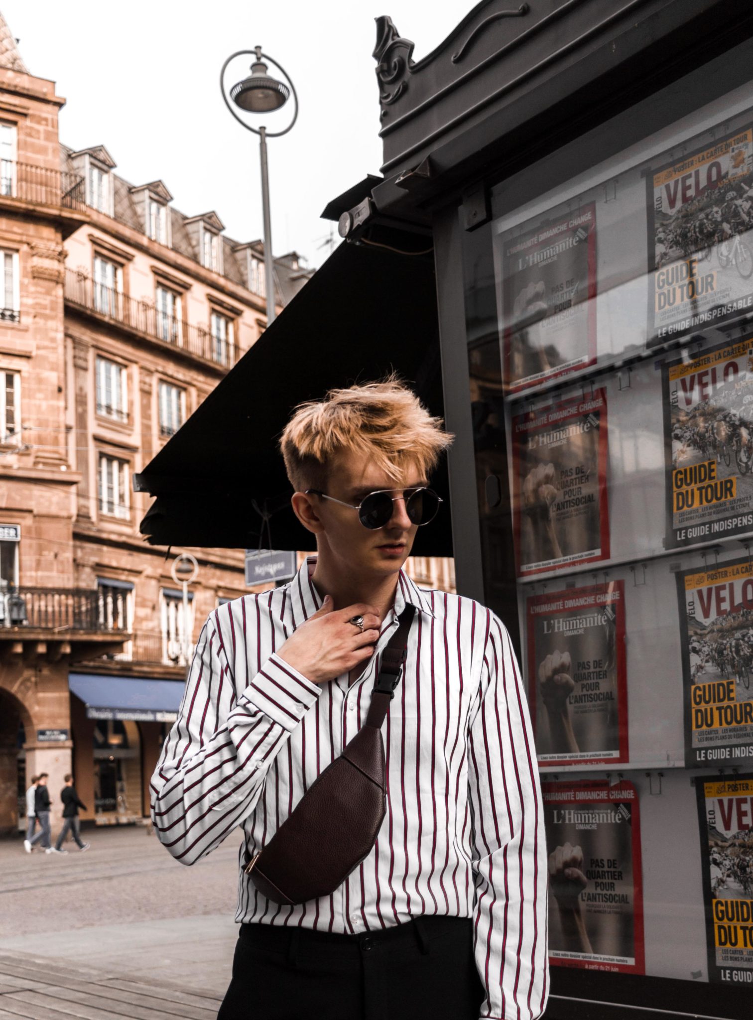 Streetstyle Paris fashion week 2018 men vogue dior maurice Style BLOG MODE HOMME