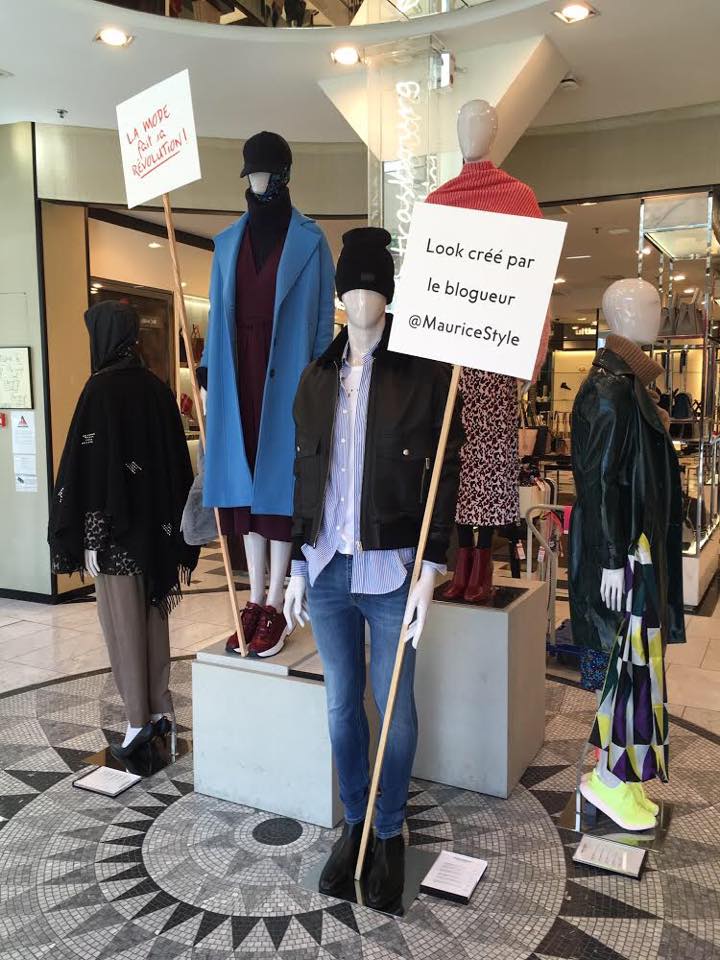 Printemps Strasbourg Maurice Style Blog mode homme Sandro Paris