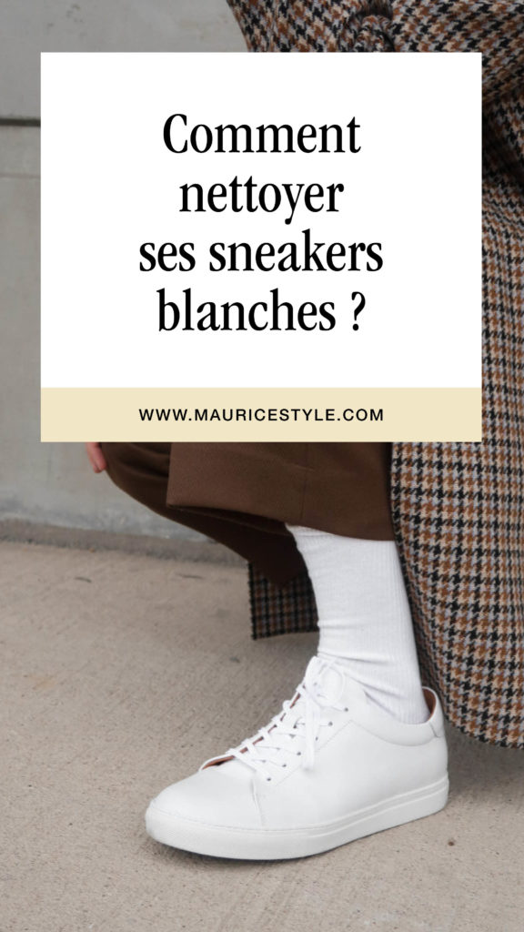 Comment entretenir ses baskets blanches ?